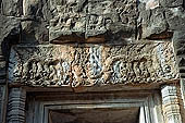 Angkor Thom - Royal Palace - Kleang, sculpted lintel